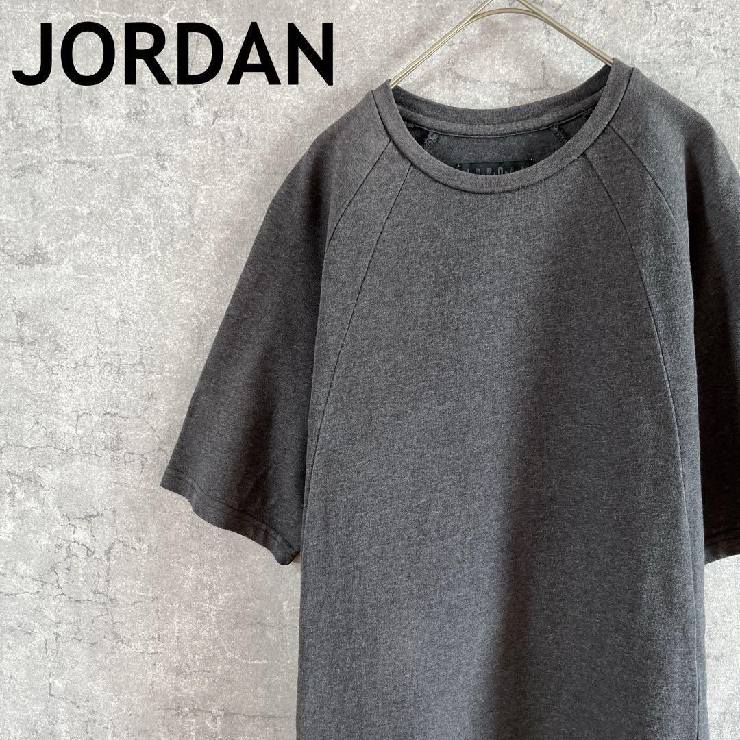 AIR JORDAN ロング丈tシャツ 半袖 ラグランスリーブメンズMサイズ 灰拍卖
