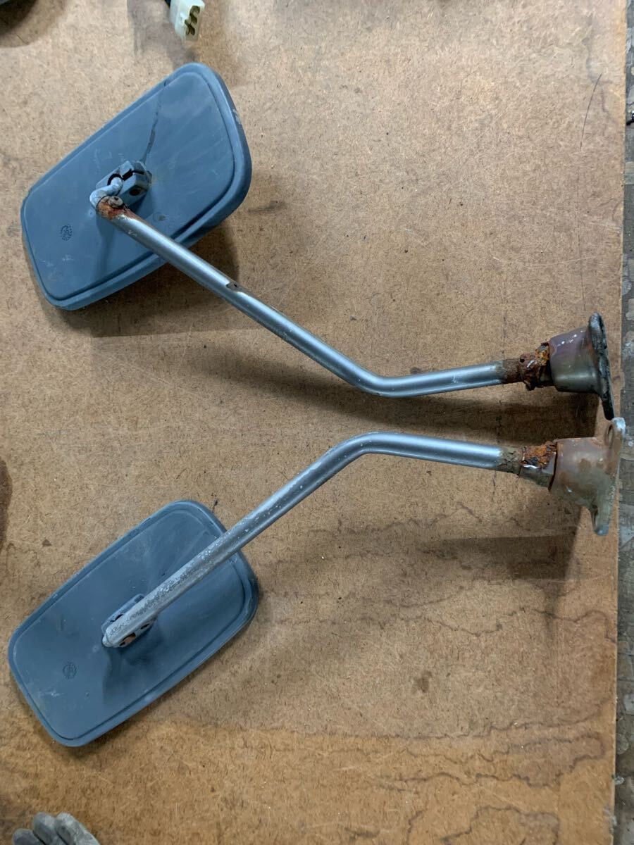 全国送料無料 三菱ジープ サイドミラー フェンダーミラー ジャンク拍卖