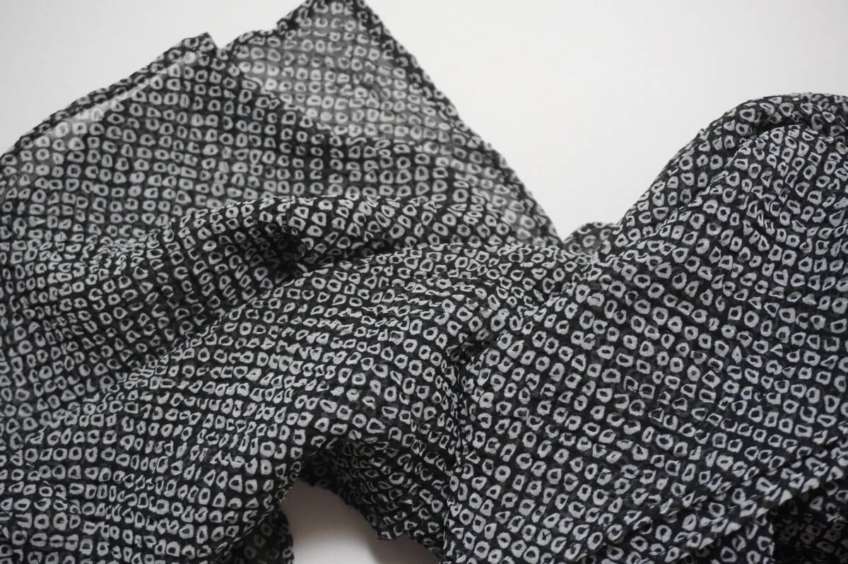 新品即決!男の子ゆかた用、(総絞り風)鹿の子柄へこ帯(くろ)...学芸会や、運動会にも、へこ帯が必要な方にも05拍卖