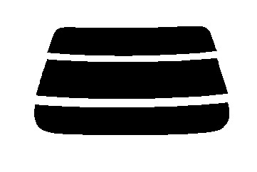 ダークスモーク 13% 極厚 2層構造フィルム リヤガラスのみ ラウム EXZ10・EXZ15 カット済みカーフィルム拍卖