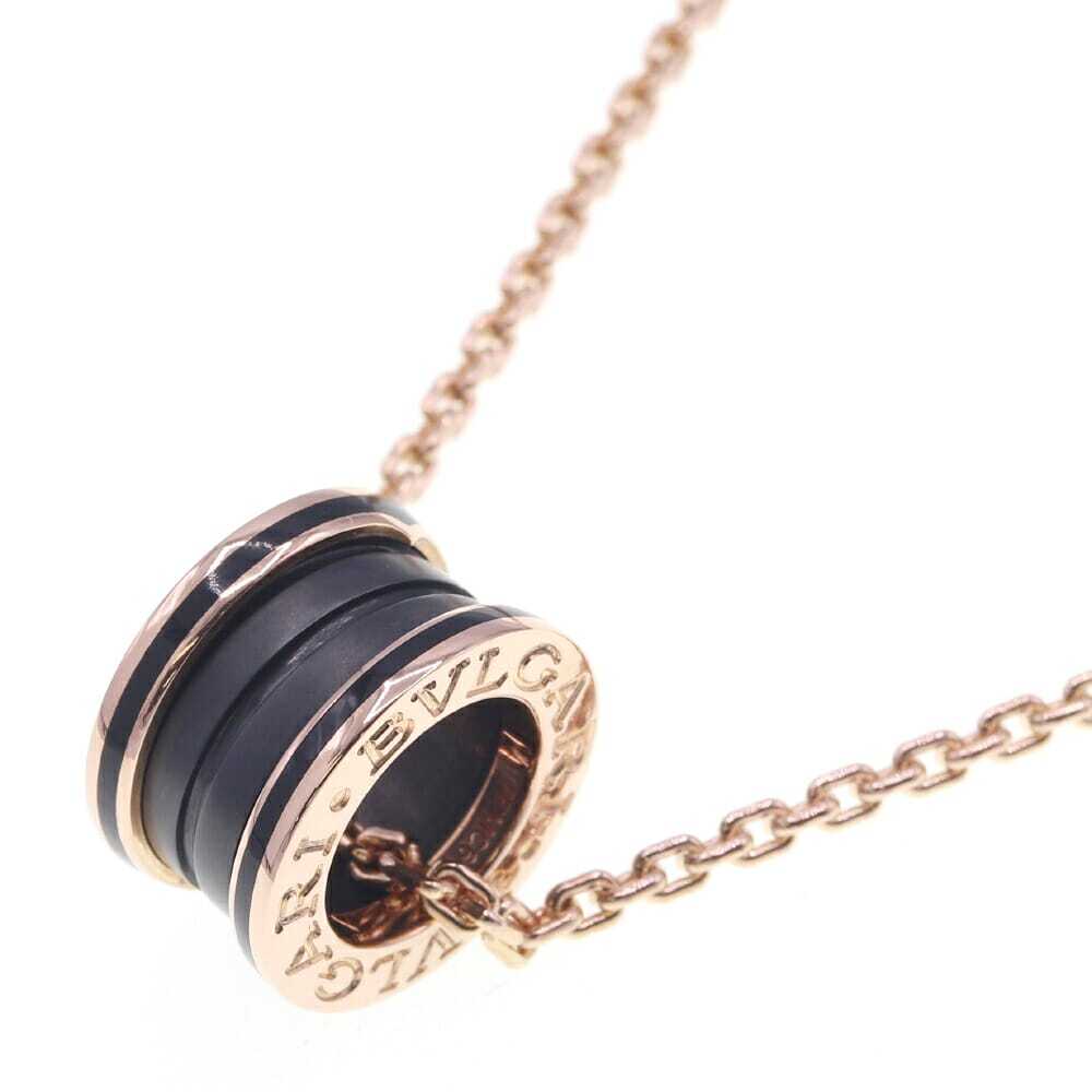 ブルガリ ネックレス ビーゼロワン 358050 Au750 PG セラミック 中古 ペンダント アクセサリー ジュエリー拍卖