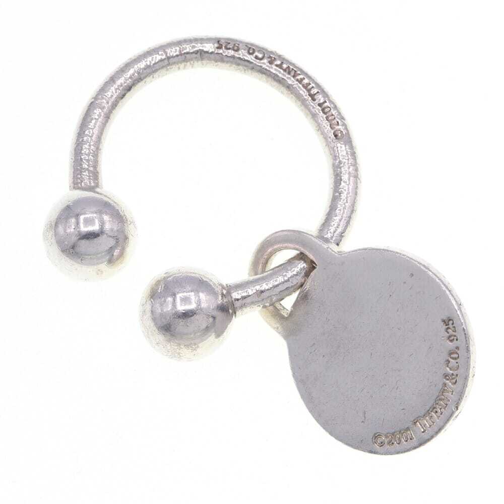 ティファニー キーリング リターントゥ ティファニー ラウンドタグ SV スターリングシルバー925 中古 キーホルダー 小物拍卖
