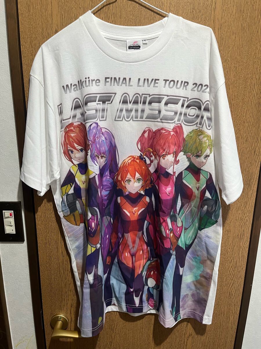 美品 ワルキューレ ファイナル ライブツアー フルグラフィック Tシャツ マクロス SANKYO presents FINAL LIVE TOUR 2023 Last Mission XL拍卖