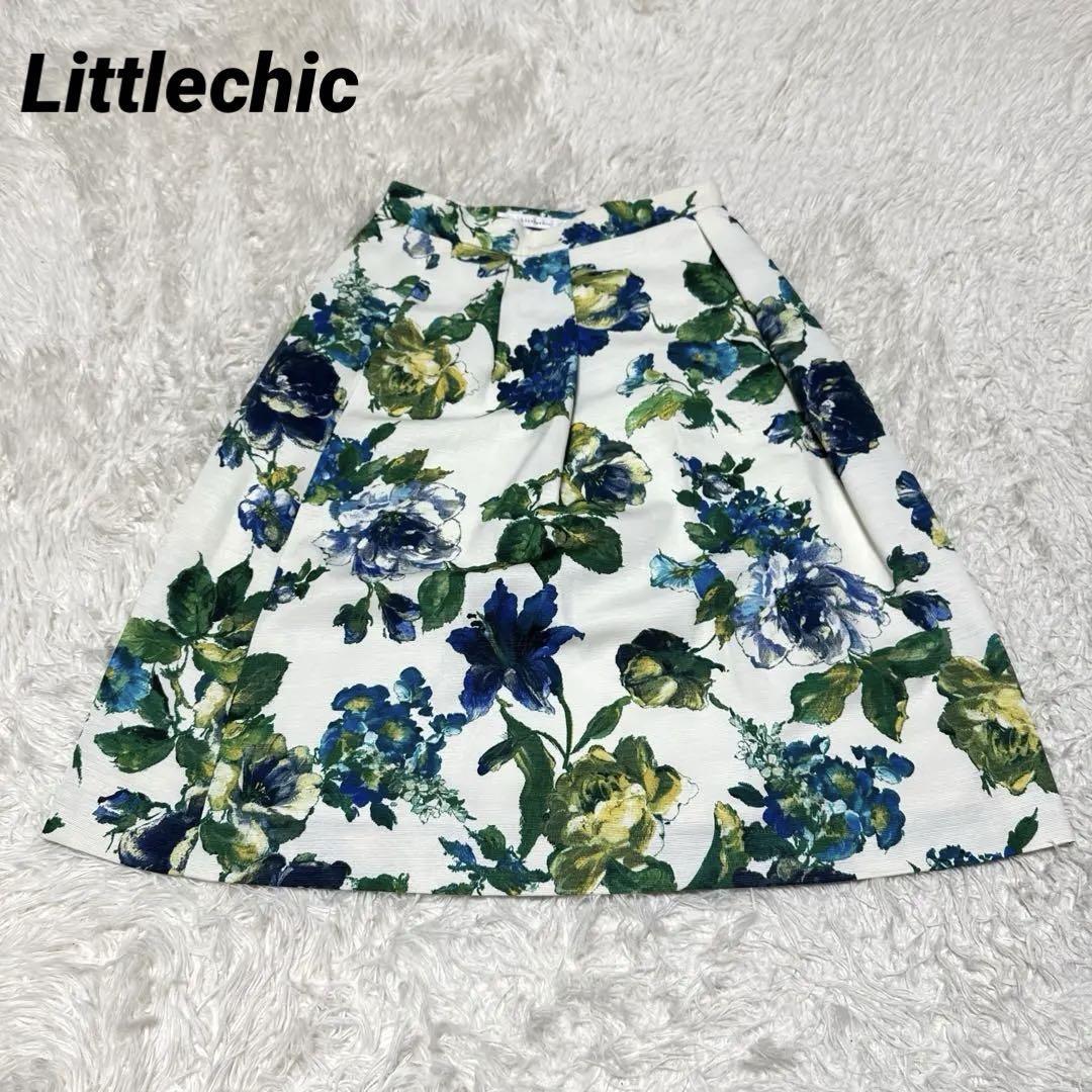 【リトルチック】/Littlechic/スカート/(M)/フラワープリント拍卖