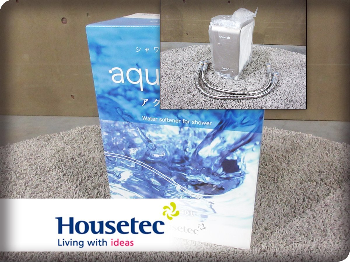 ■未使用品■Housetec/ハウステック■aqua soft/アクアソフト■シャワー用軟水器■AQ-S401■ybb33k拍卖