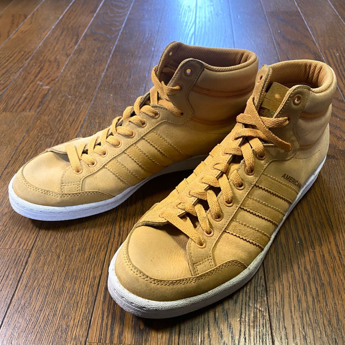 adidas(アディダス)G96851 AMERICANA/アメリカーナ ピッグレザー ハイ88 27.5拍卖