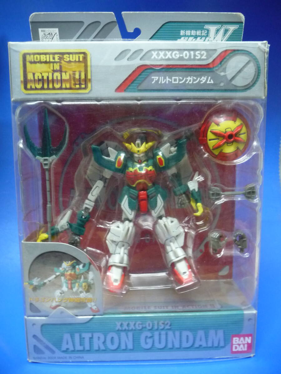 送料\450円~ 中古品 欠品なし MIA 新機動戦記 ガンダムW アルトロンガンダム XXXG-01S2 ALTRONGUNDAM モビルスーツインアクション バンダイ拍卖