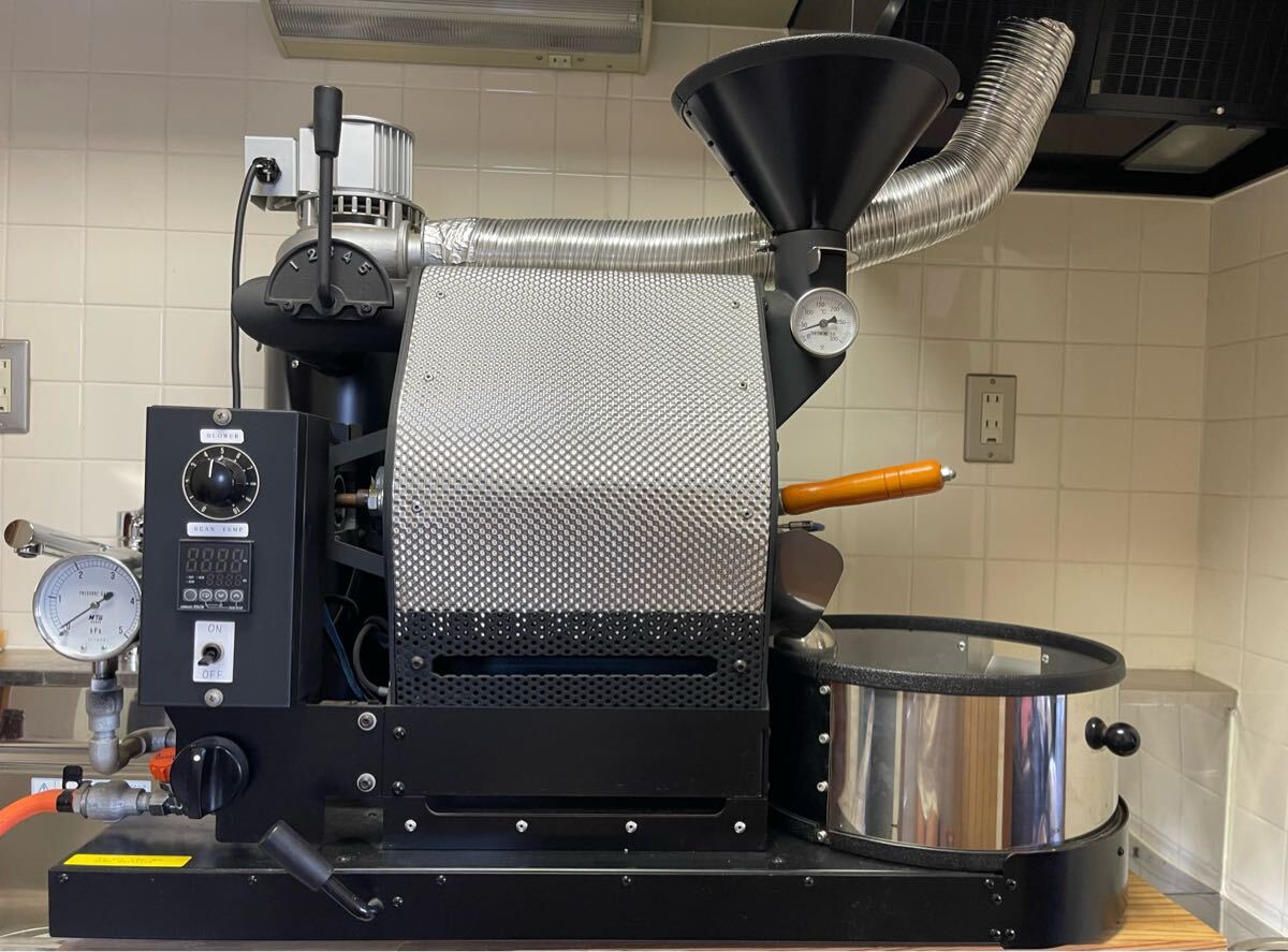 【1円スタート】ナナハン コーヒー焙煎機 直火式 LP プロパンガス 50hz 単相100V ワイルドコーヒー カリタ拍卖