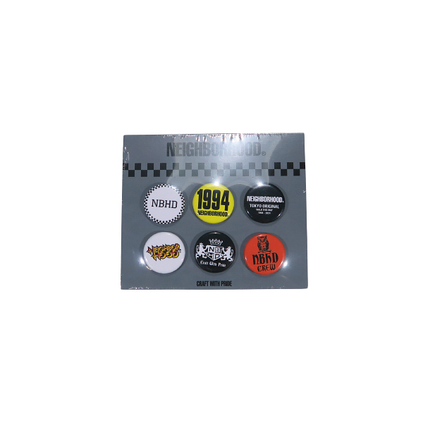 NEIGHBORHOOD ネイバーフッド 24AW PIN BUTTON SET 242MYNH-AC13 ピン ボタン セット バッジ 小物 グッズ Junek拍卖