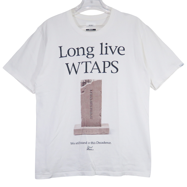 WTAPS ダブルタップス 20SS MONOLITH TEE モノリス ショートスリーブ コットン Tシャツ クルーネック カットソー 半袖 サイズ02(M) Junek拍卖