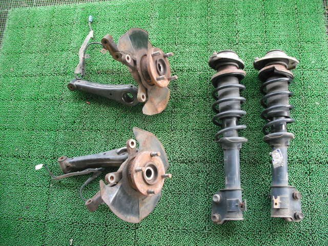 『B269』HN22S K6A Kei ワークス 左右 フロントハブ ロアアーム ナックル サス ショック バネ スプリング ABSセンサー 932r拍卖