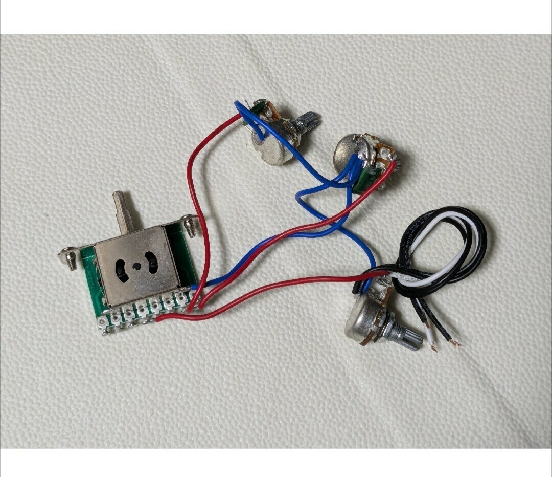 配線済み、5wayセレクター、1vol、2toneポッド 未使用品拍卖