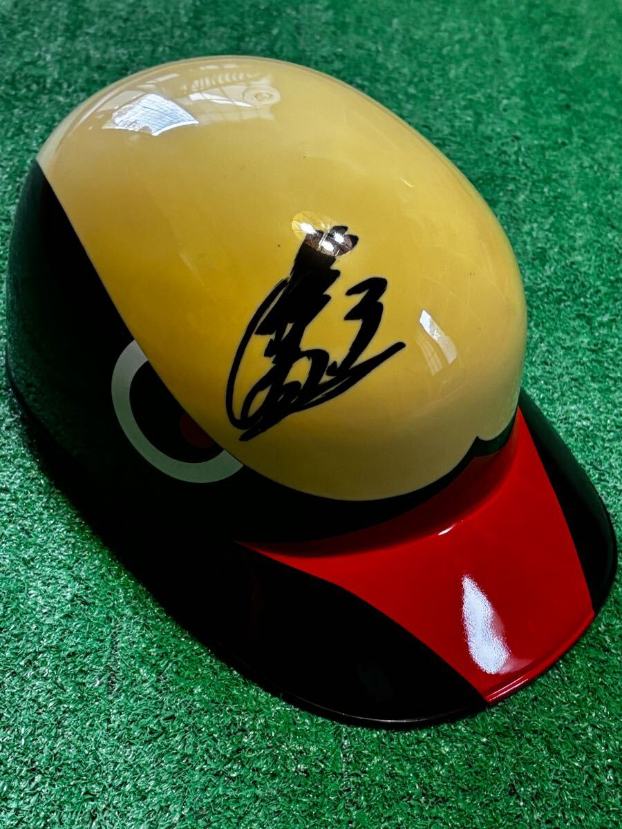 福岡ダイエーホークス FDH 3 佐々木誠 直筆サイン入りガッチャマンヘルメット拍卖