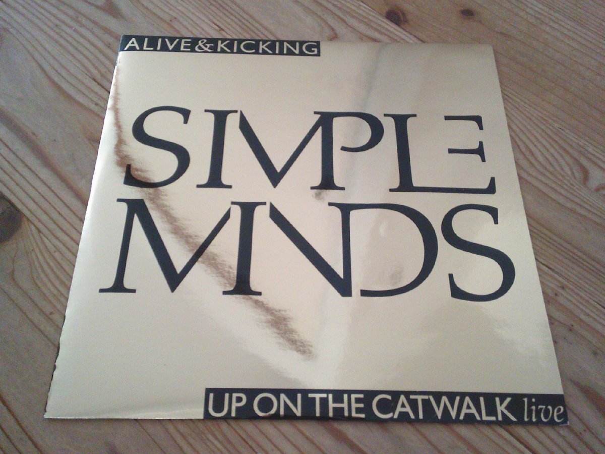 12’LP:SIMPLE MINDS ALIVE & KICKING シンプル・マインズ:UK盤拍卖