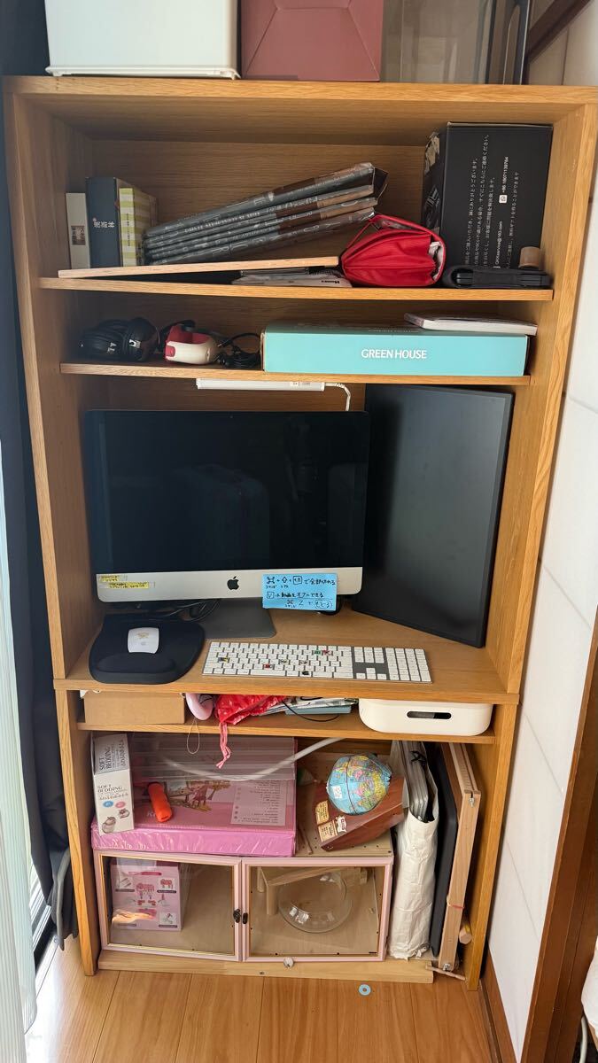 無印良品 棚 ラック 木製 台所 調理器具付 キャビネット拍卖