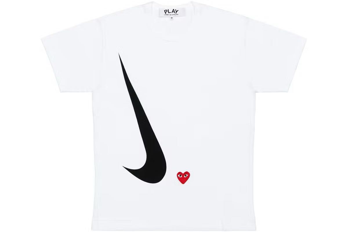 Mサイズ PLAY COMME des GARCONS NIKE コム・デ・ギャルソン Tシャツ コムデギャルソン拍卖