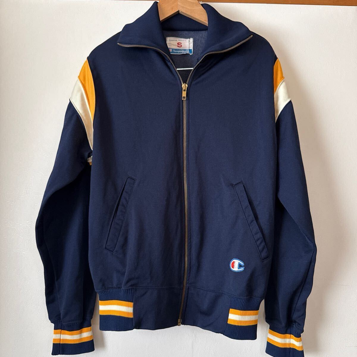 チャンピオン ジャージ ネイビー 古着 Champion s拍卖