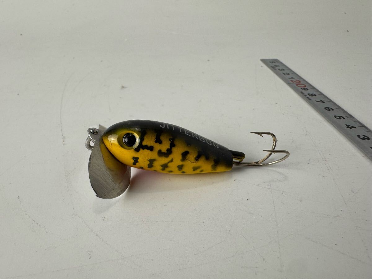 フレッドアーボガスト ジッターバグ ジタバグ Fred Arbogast Jitterbug OHIO 5/8oz イエローコーチドッグ拍卖