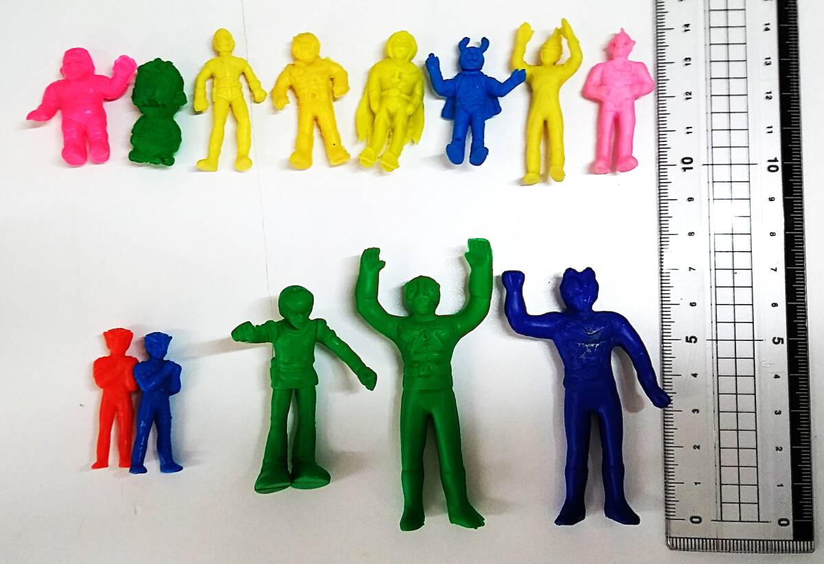 【☆JN-1308】中古品 レトロ・仮面ライダー ウルトラマン、その他 ミニ消しゴム (S:H)拍卖