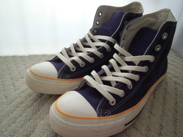 CONVERSE ALL STAR HI LAKERS コンバース オールスター ハイ レイカーズカラー 27.5cm 紫 パープル スタジャンワッペン拍卖