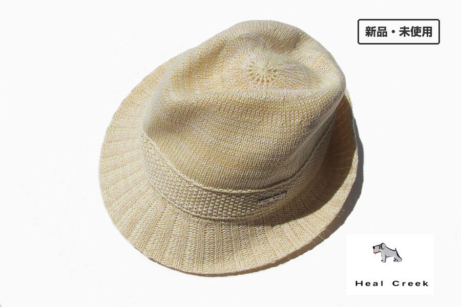 送料無料★新品|未使用|ヒールクリーク|Heal Creek|中折れゴルフハット|メンズゴルフウェア拍卖
