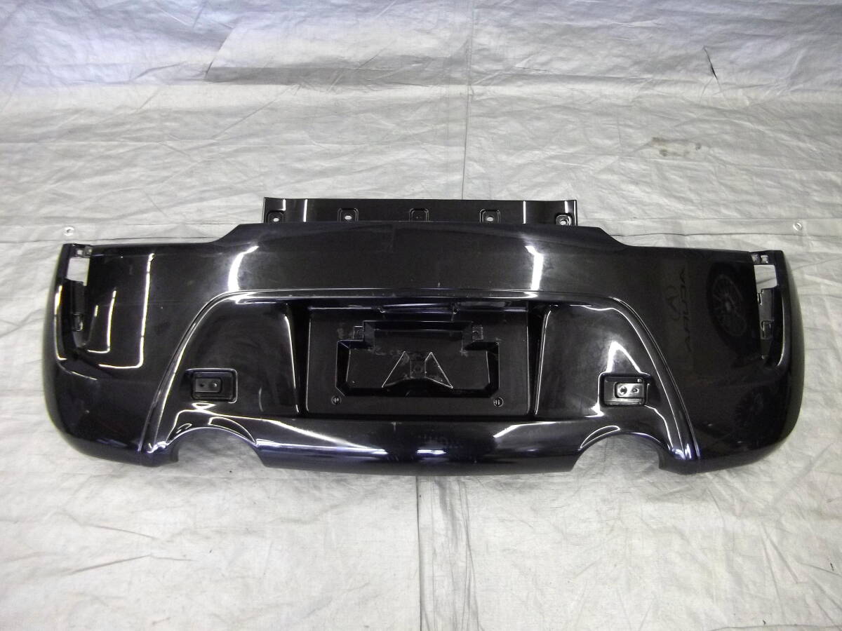 ☆●2506-IC41LL スタート即決! LA400K コペン ローブ 純正リアバンパー 黒メタ 52159-B2700拍卖