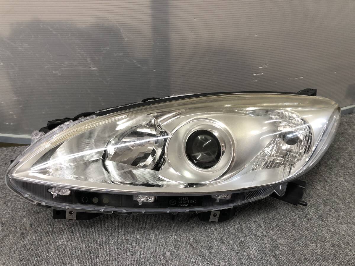 ☆□2506-SJ26 即決!プレマシー CWEFW/CWEAW/CWFFW ラフェスタハイウェイスター CWFFWN/CWEAWN 左 ヘッドライト HID STANLEY P9566 拍卖