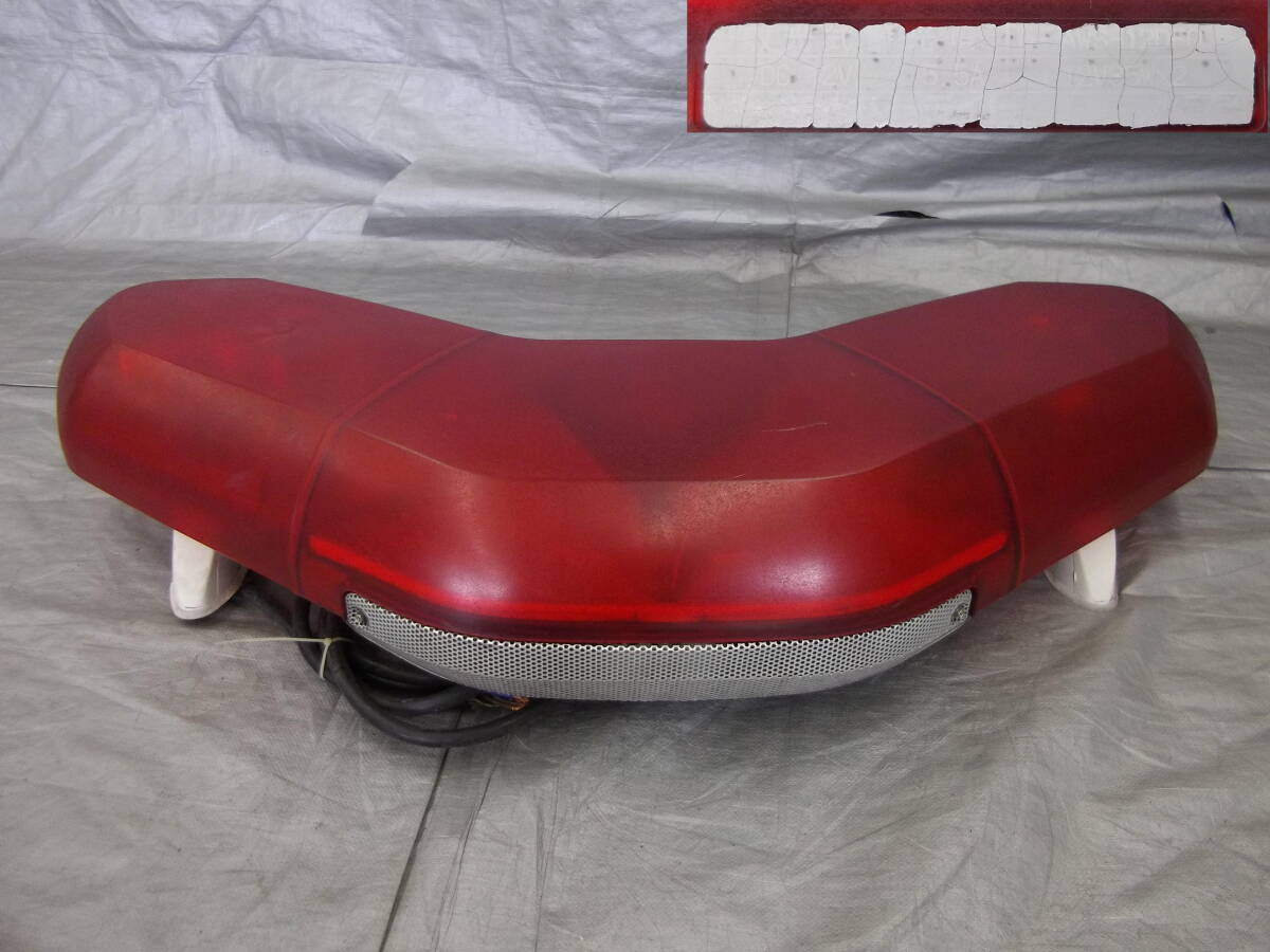 ☆●2504-NN34LL PATLITE パトライト ブーメラン型 散光式警光燈 パトライト 赤色灯 回転灯 AWS-12DFQ 動作確認済み!拍卖