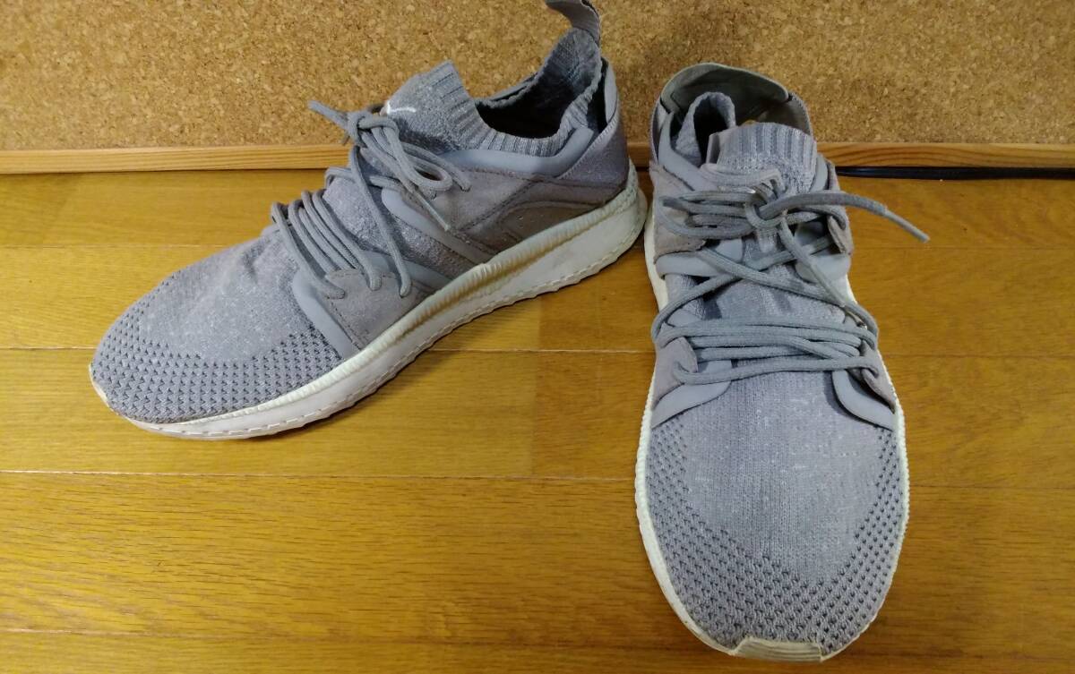 Puma Tsugi Blaze Evoknit プーマ スニーカー 27cm グレー 送料1000円~拍卖