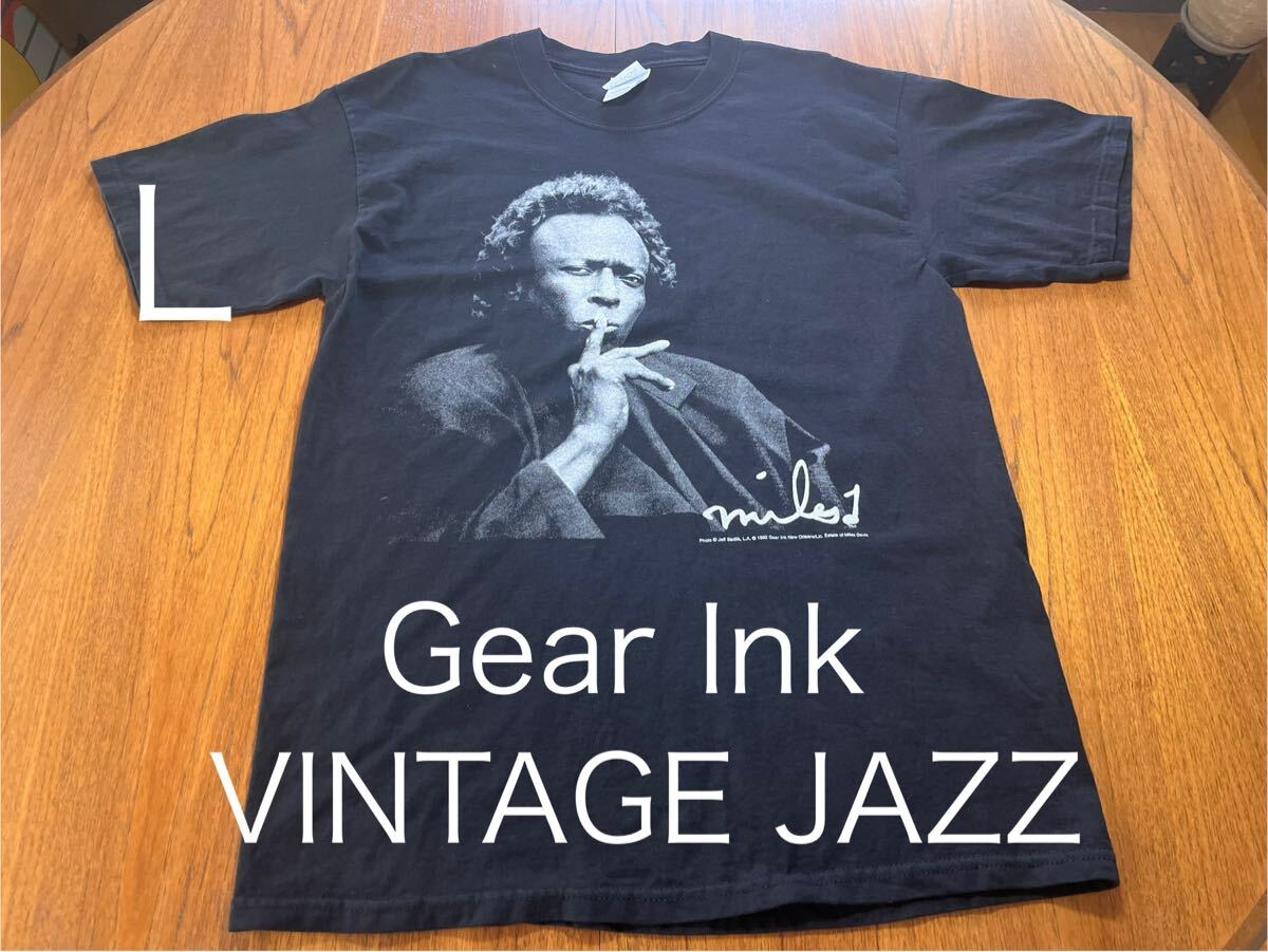 Gear Ink Miles Davis Tシャツ ヴィンテージ マイルス・デイビス JAZZ 拍卖