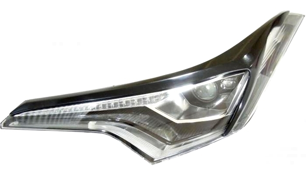 AMS C-HR(X10/X50)前期/LEDライト車用アイラインガーニッシュ CHR ヘッドライト 拍卖