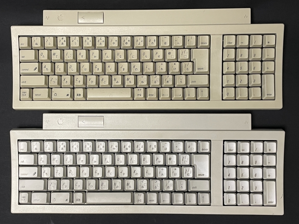 【ジャンク】【動作未確認】キーボード Apple Keyboard II M0487 (2個セット)拍卖
