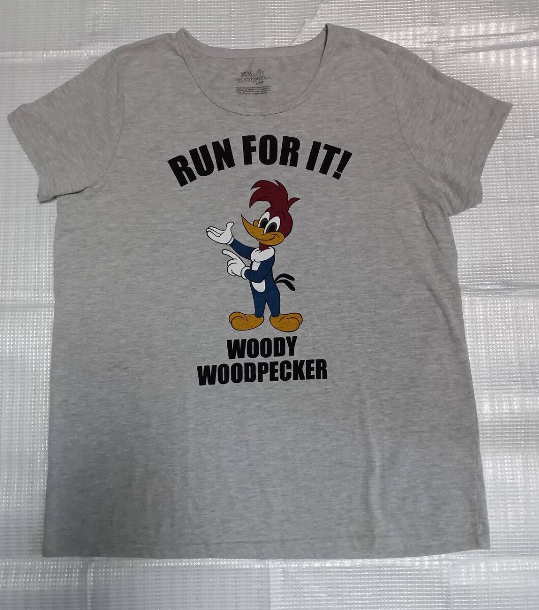 USED ウッディー・ウッドペッカー ビンテージスタイル 半袖Tシャツ サイズ4L拍卖