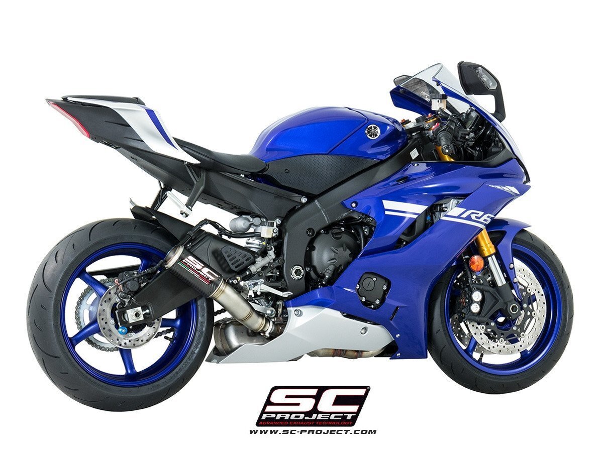 【国内在庫】SC-PROJECT SCプロジェクト CR-T スリップオンサイレンサー ハイポジション YAMAHA YZF-R6 '17-20 / RACE BASE '21-25 ★拍卖