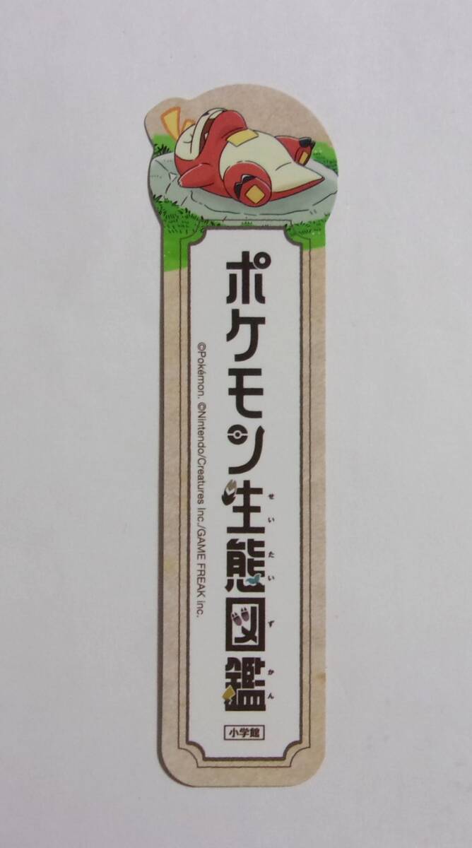 【しおり】 ポケモン生態図鑑 購入特典 小学館 しおりのみ 本はありません ホゲータ拍卖