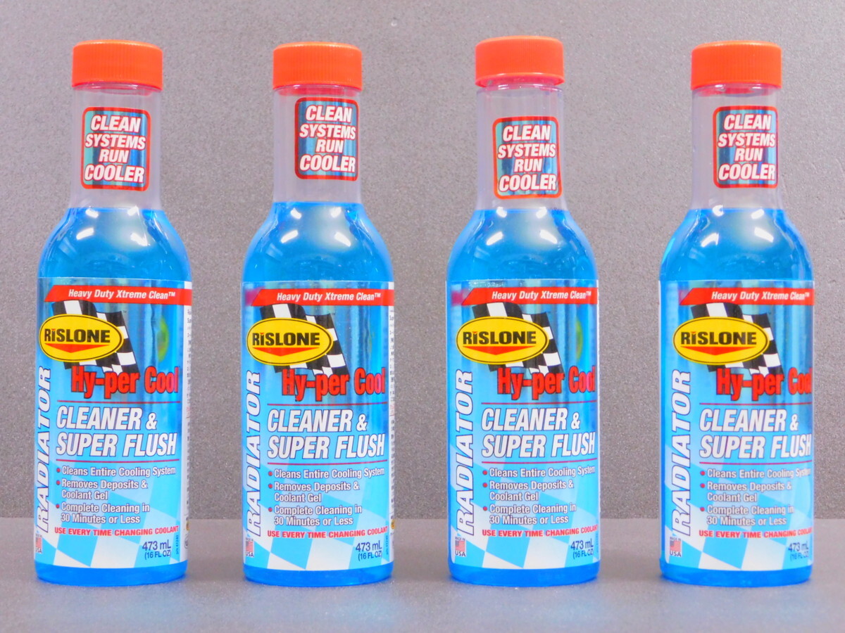 【RISLONE・リスロン】 ラジエータークリーナー&スーパーフラッシュ 4本 ※ RP-41240拍卖