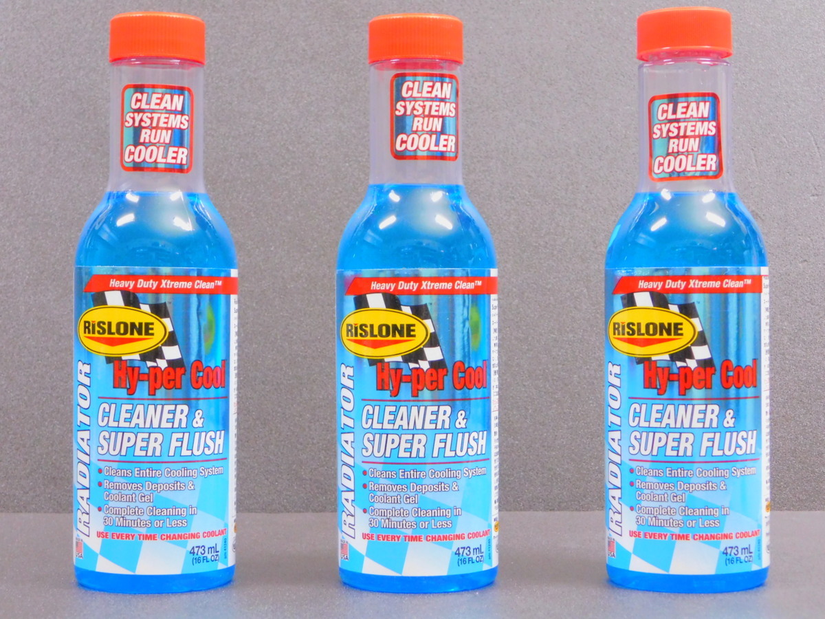 【RISLONE・リスロン】 ラジエータークリーナー&スーパーフラッシュ 3本 ※ RP-41240拍卖
