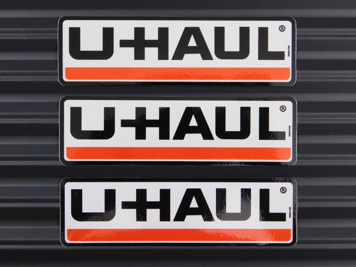 ◆送料\110◆【U-HAUL・ユーホール】※《レーシングステッカー/3枚セット》 アメリカン雑貨 ガレージ拍卖