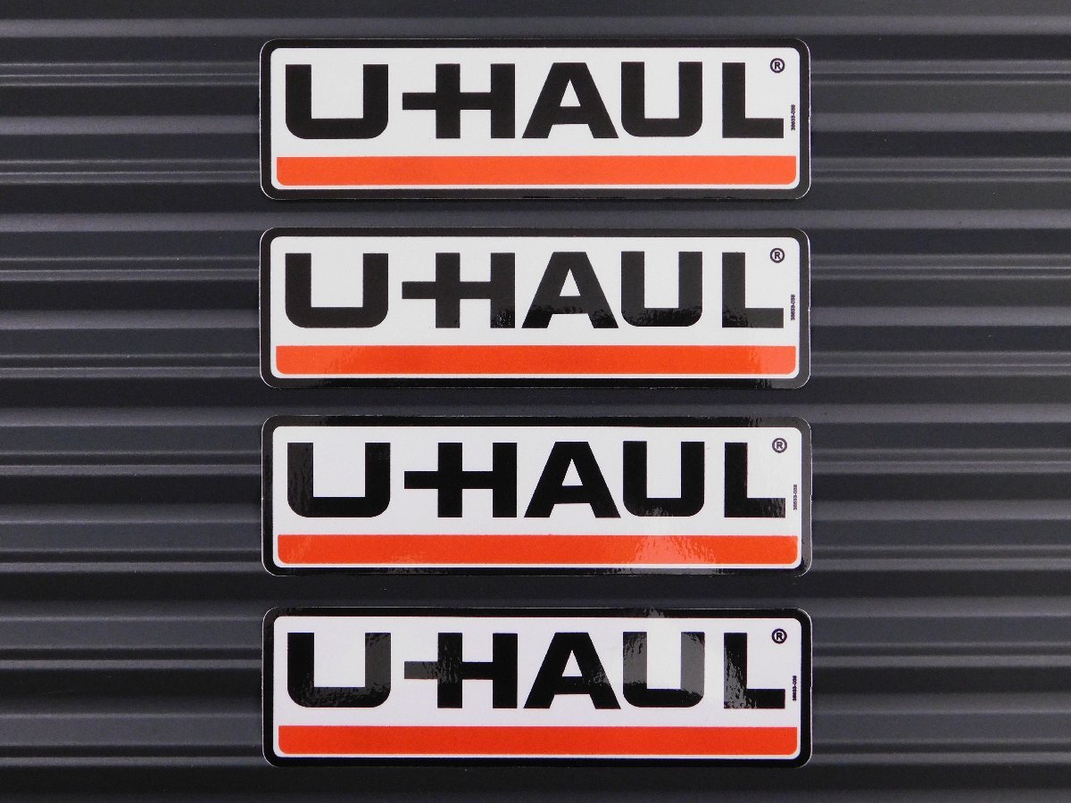 ◆送料\110◆【U-HAUL・ユーホール】※《レーシングステッカー/4枚セット》 アメリカン雑貨 ガレージ拍卖