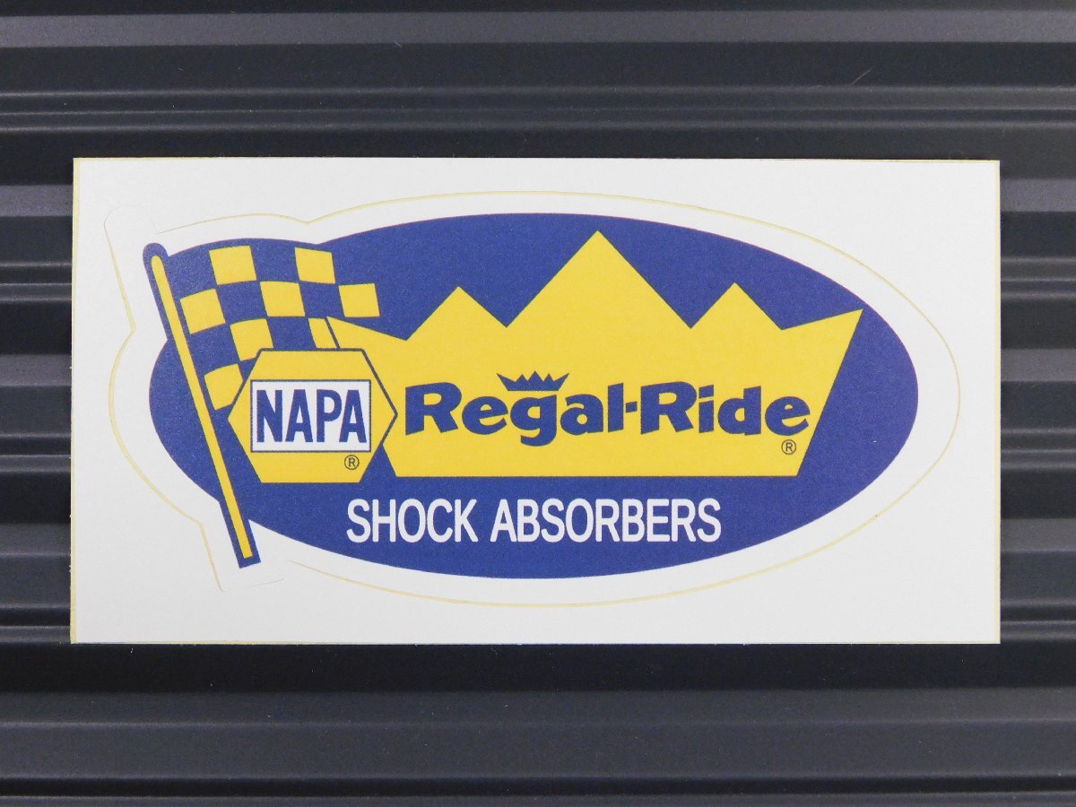 ◆送料\110◆【NAPA Regal-Ride・ナパ】※《ガレージステッカー》 アメリカン雑貨 モーター レーシング拍卖