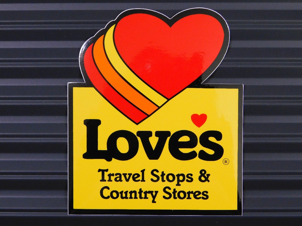 ◆送料\110◆【Love's Travel Stops】※《レーシングステッカー》 (品番ms151) アメリカン雑貨 ガレージ拍卖