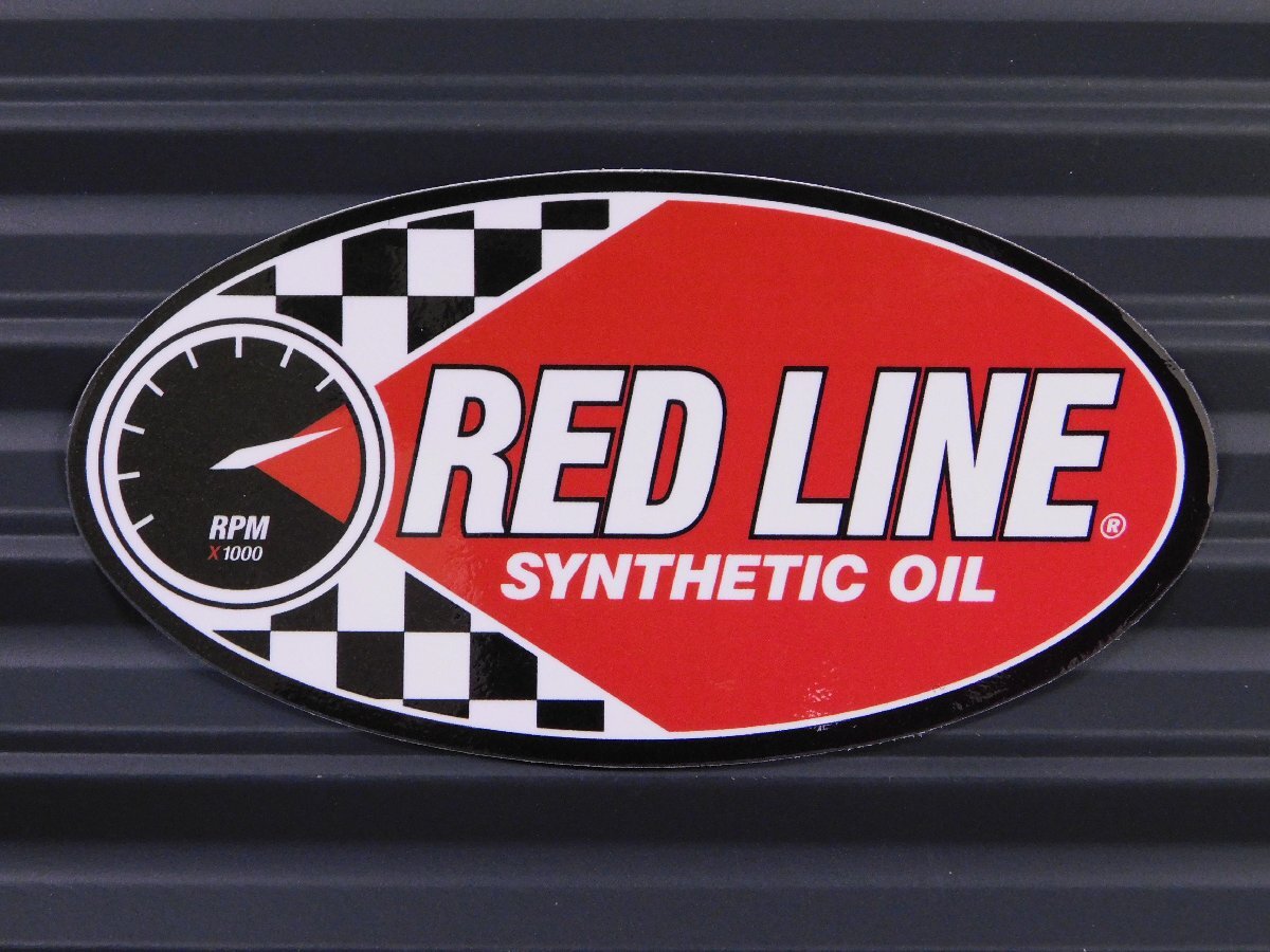 ◆送料\110◆【RED LINE・レッドライン】※《レーシングステッカー》 アメリカン雑貨 ガレージ拍卖