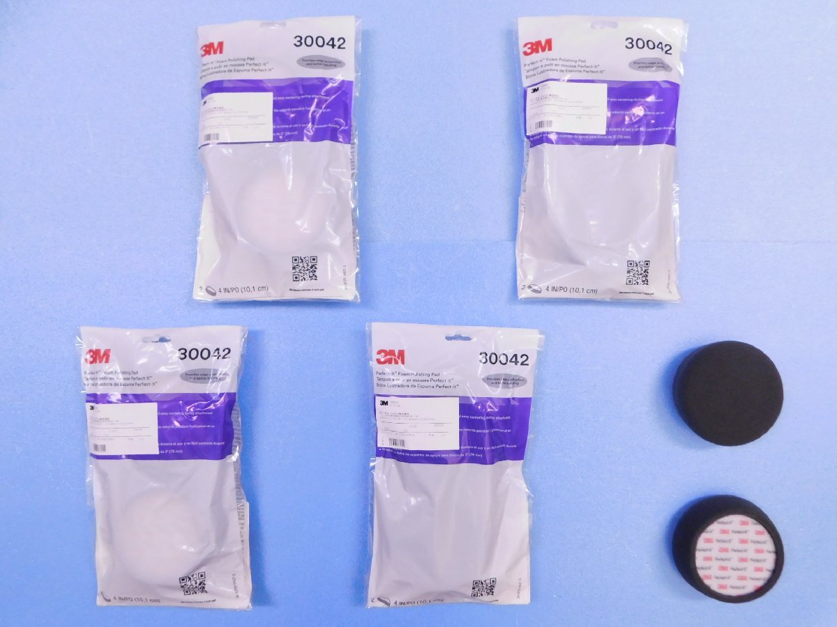 【3M・スリーエム】※《φ100ミニスポンジバフ 仕上げ用・10枚セット》 品番30042 φ75パッド用拍卖