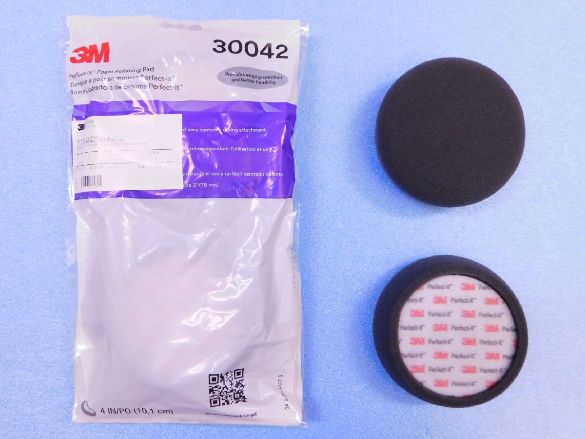 【3M・スリーエム】※《φ100ミニスポンジバフ 仕上げ用・4枚セット》 品番30042 φ75パッド用拍卖