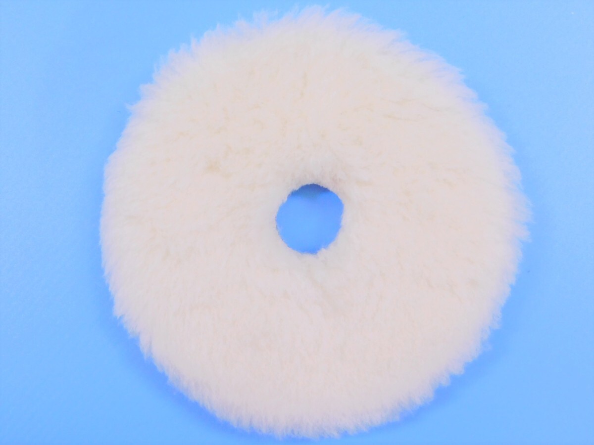 【コンパクトツール】※《φ150ボアバフ・1枚》 毛の長さ約15mm ロングウールバフ拍卖