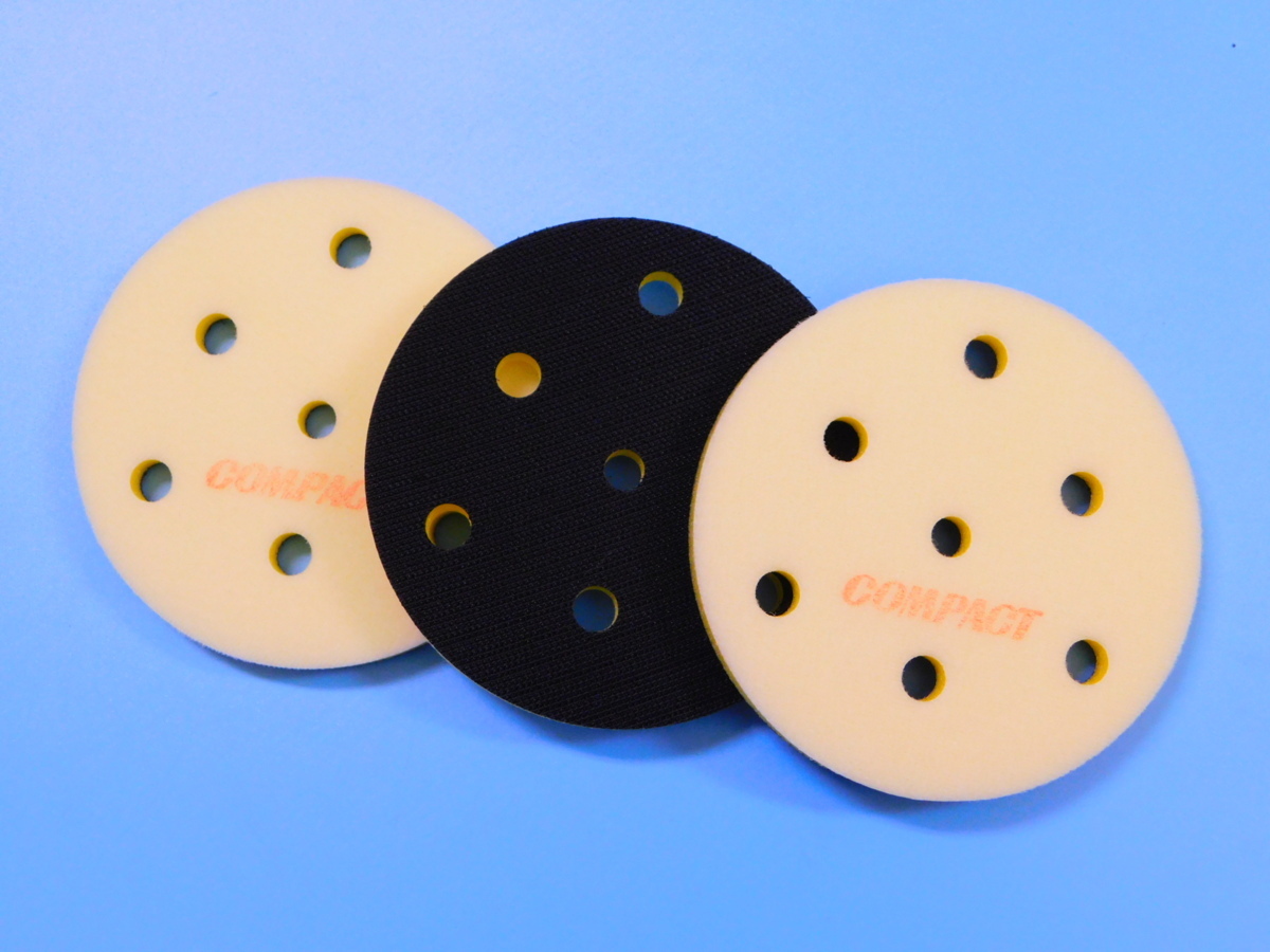 【コンパクトツール】※《Φ123クッションパッド・3枚セット》 厚み10mm アクションサンダー用拍卖