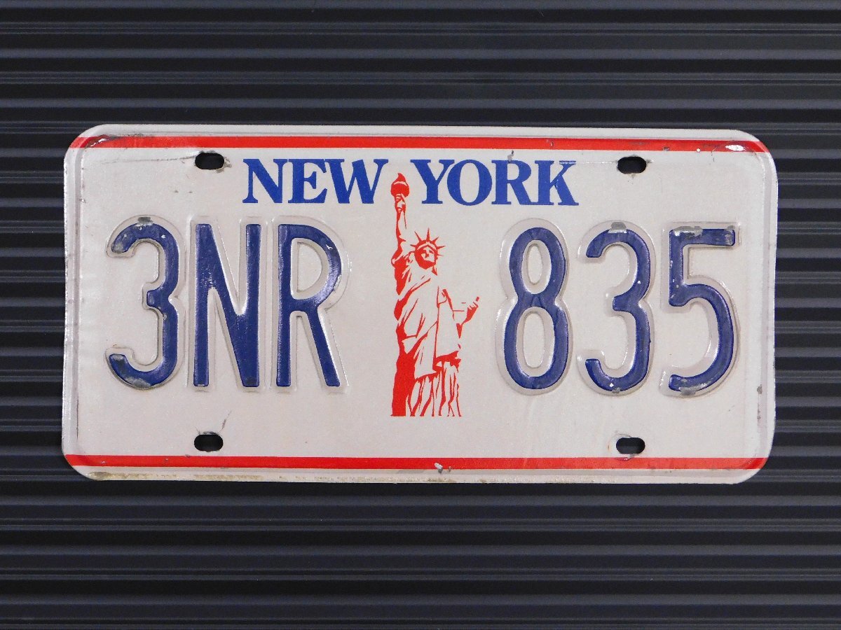 ナンバープレート【ニューヨーク州】アメリカ ヴィンテージ ガレージ 陸運局払い下げ A-64拍卖