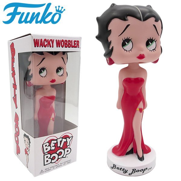 ◆送料無料◆【Betty Boop・ベティちゃん】※《ボビングヘッド・クラシック》 アメリカン雑貨 フィギュア FUNKO拍卖