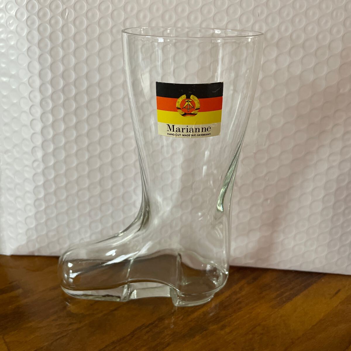 美品 ヴィンテージ ドイツ製 長靴 ブーツ型 グラス ビアグラス コップ 拍卖