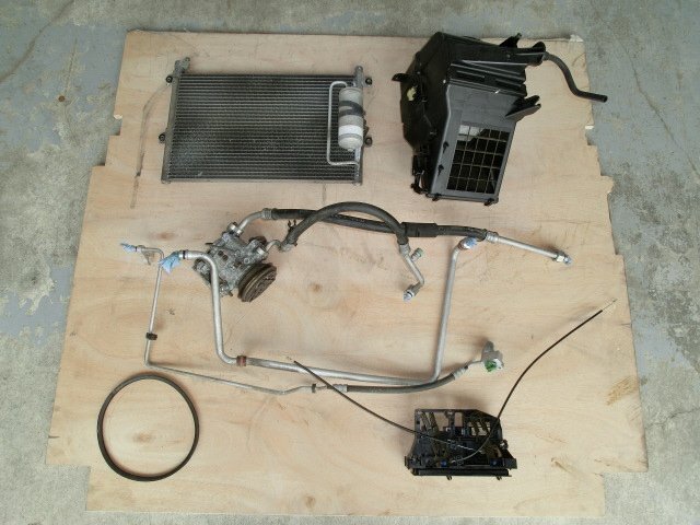 ジムニー エアコン 一式 平成13年 TA-JB23W 3型 コンデンサー コンプレッサー ユニット パイプ スイッチ ランドベンチャー 20.6万km拍卖